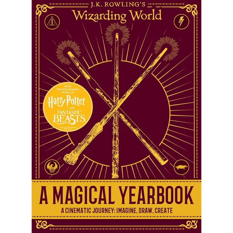 J.K. Rowling's Wizarding World: A Magical Yearbook: A Cinematic Journey: Imagine, Draw, Create (Hardcover) 1