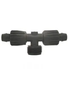 Jain - Power-Loc 55 Tee X 3/4'' Male Hose Thread - Pl-55-P3t-M 1