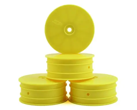 Jconcepts 12Mm Hex Mono Front Wheels B64 Yellow (4Pcs) - Jco3381y 1