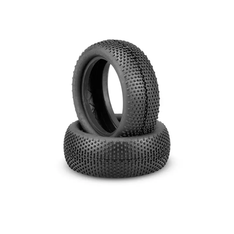 Jconcepts: Double Dees V2 1/10 4Wd Front Buggy Tires 2.2" Green Compound 1
