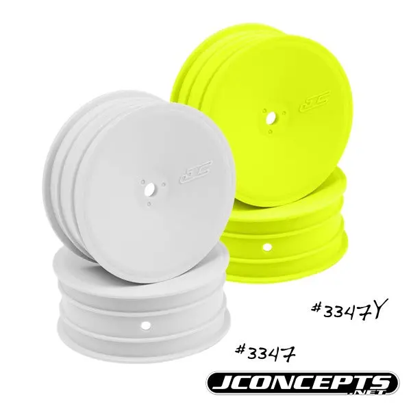 Jconcepts: Mono 2.2" 1/10 Buggy Front Wheel White (4Pcs) 1
