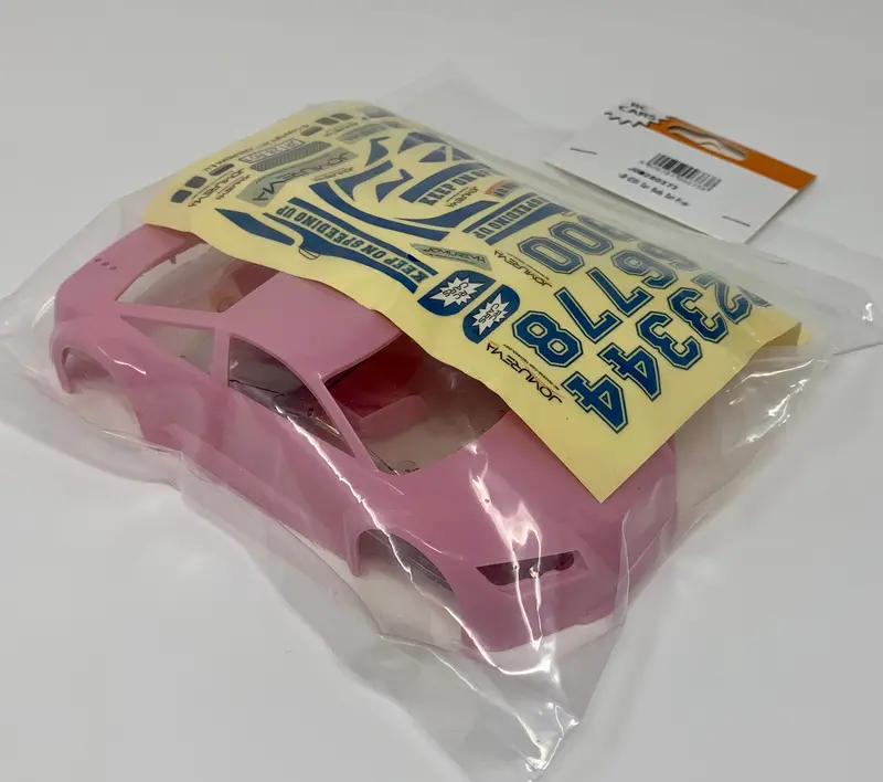 Jomurema: Gt01 Car Body Set (Light Pink) 1