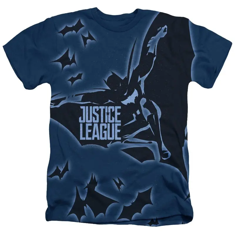 Justice League Movie Batman Sublimated Heather T-Shirt 1