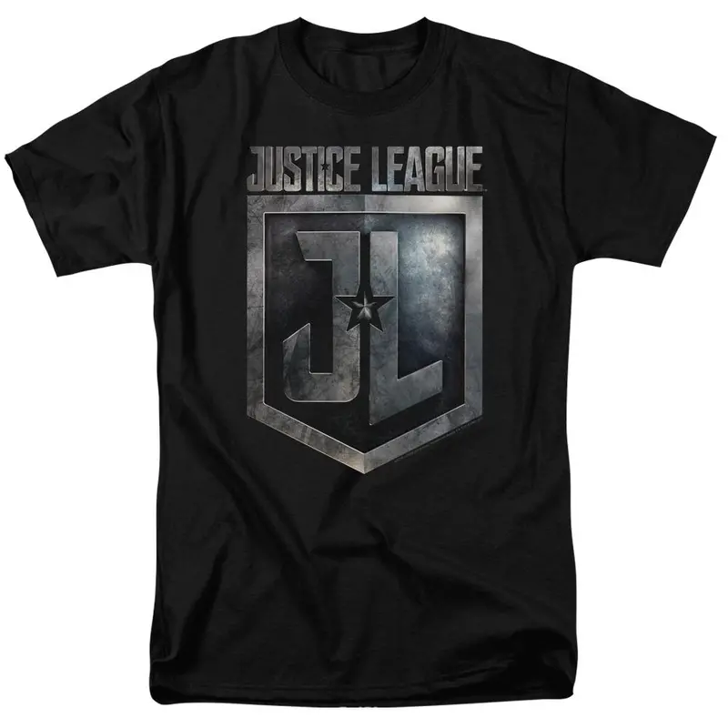 Justice League Movie Shield Logo T-Shirt 1