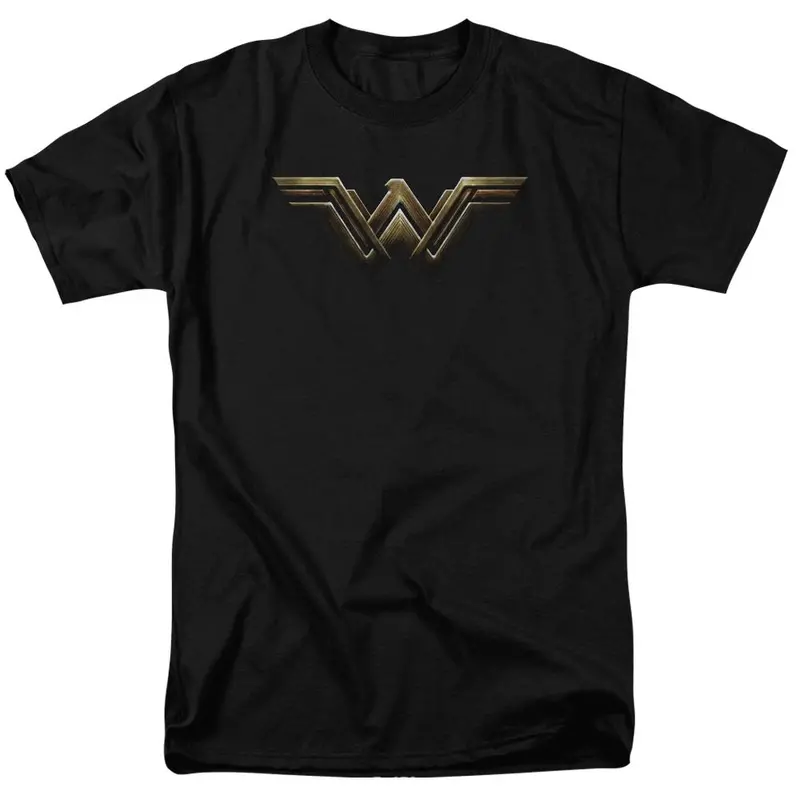 Justice League Movie Wonder Woman Logo T-Shirt 1