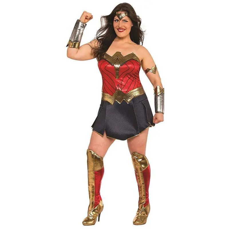 Justice League Movie Wonder Woman Plus-Size Costume 1