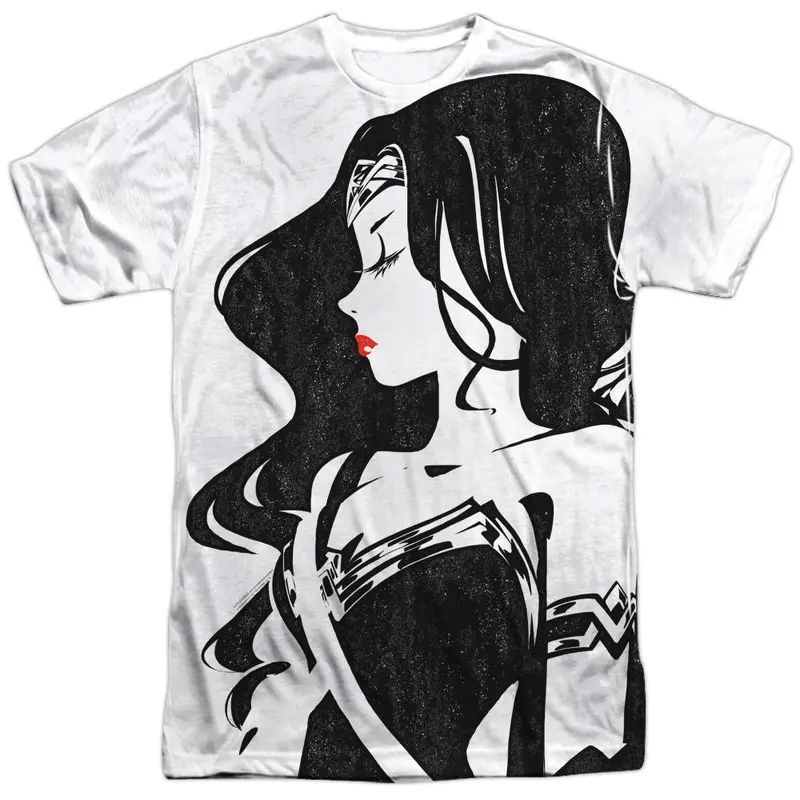 Justice League Movie Wonder Woman Profile Sublimated T-Shirt 1