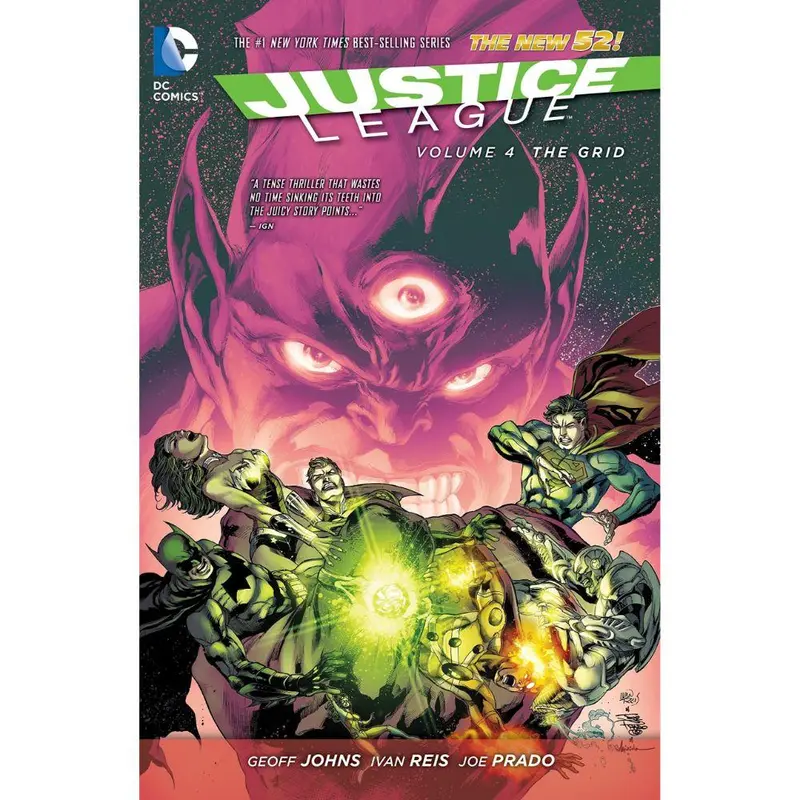 Justice League Vol. 4: The Grid (The New 52) (Paperback) 1