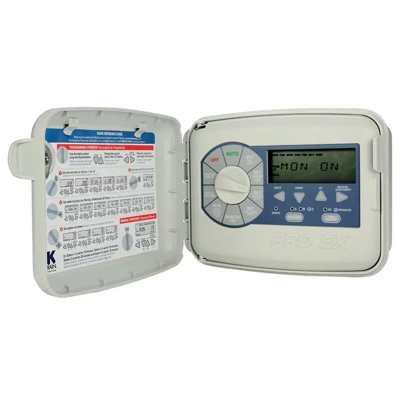 K-Rain - 3202 -  Pro Ex 2.0  Irrigation Controller, Outdoor 110V Internal Transformer 1