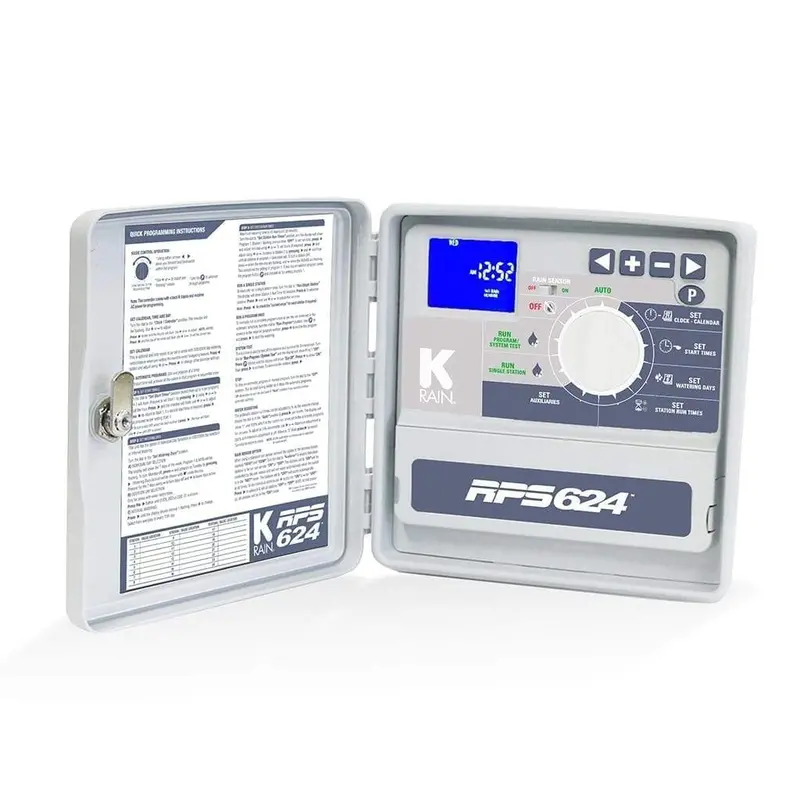 K-Rain - 3918-P - Rps624 18 Station Irrigation Controller, Outdoor W/ Pigtail 1