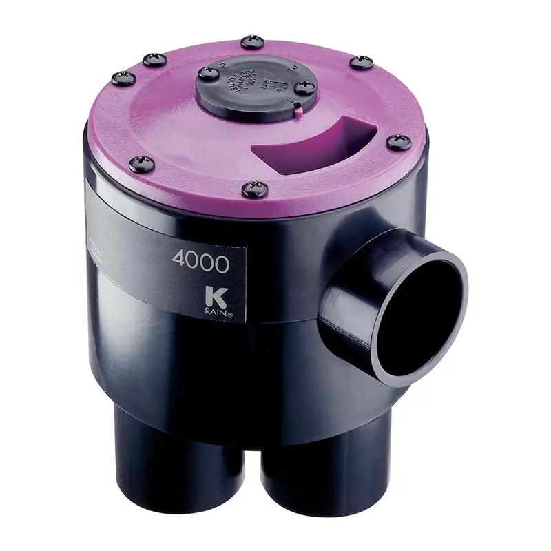 K-Rain - 4404-Rcw - 4000 Rcw Indexing Valve: 4 Outlet 4 Zone Operation 1