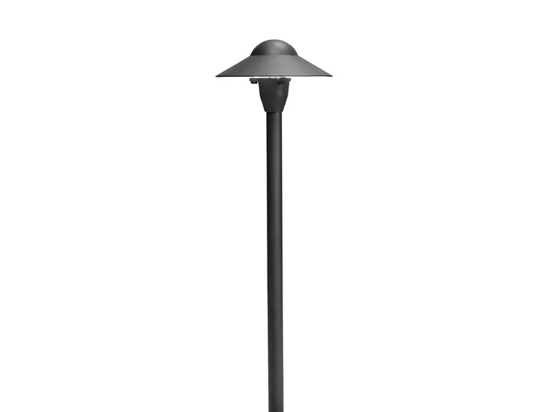 Kichler - 6'' Dome 21" Path Light 12V (Textured Black) - 15470Bkt 1