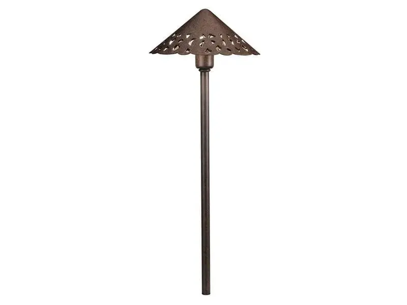 Kichler - Hammered Roof 22'' Led Path Light (12V, 2W Integrated Led, 2700K, Textured Tannery Bronze) - 15871Tzt27 1