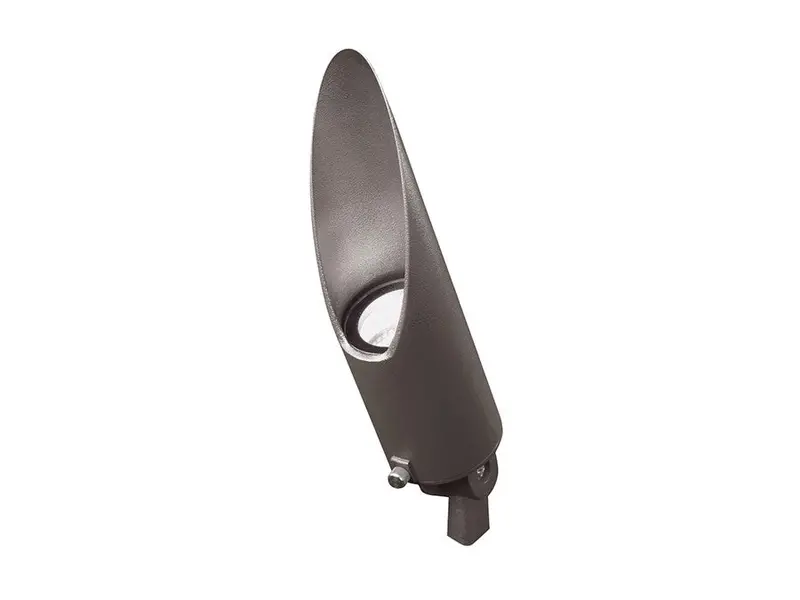 Kichler - Long Cowl Mini Spotlight 12V (Textured Architectural Bronze) - 15484Azt 1