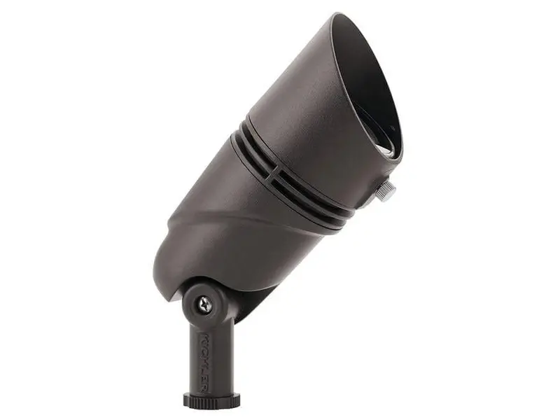 Kichler - Variable Lumen Output Flood Light (12V, 12W, Integrated Led 60 Deg 2700K, Textured Architectural Bronze) - 16020Azt27 1