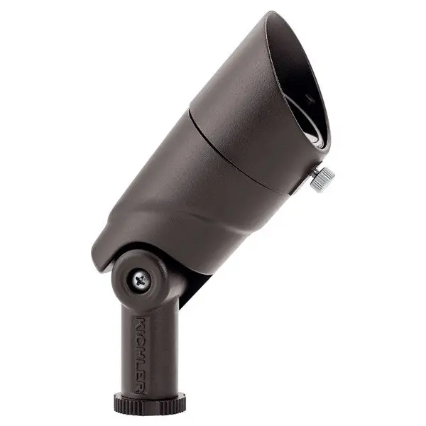Kichler - Variable Lumen Output Small Spotlight (12V, 5.5W, Integrated Led 15 Deg 2700K, Textured Architectural Bronze) - 16015Azt27 1