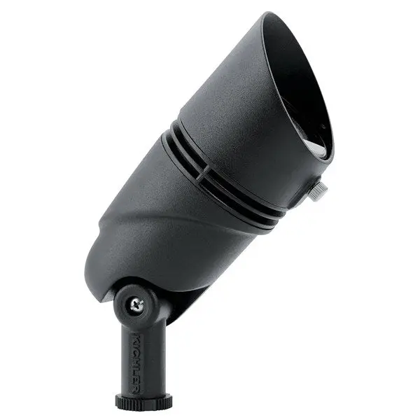 Kichler - Variable Lumen Output Spotlight (12V, 12W, Integrated Led 15 Deg 2700K, Textured Black) - 16018Bkt27 1