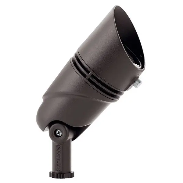 Kichler - Vlo High Lumen Flood Light (12V, 14-18W, Integrated Led 35 Deg 2700K, Textured Architectural Bronze) - 16161Azt27 1