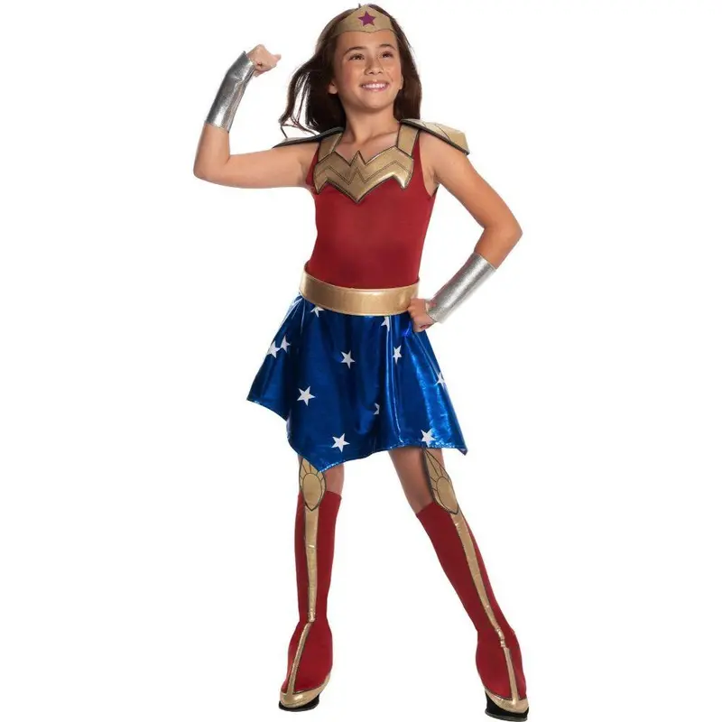 Kids Deluxe Wonder Woman Costume From Dc Super Hero Girls 1