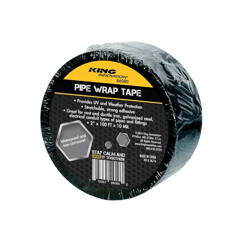 King Innovation - 2'' X 100' Pipe Wrap Tape - 86080 1