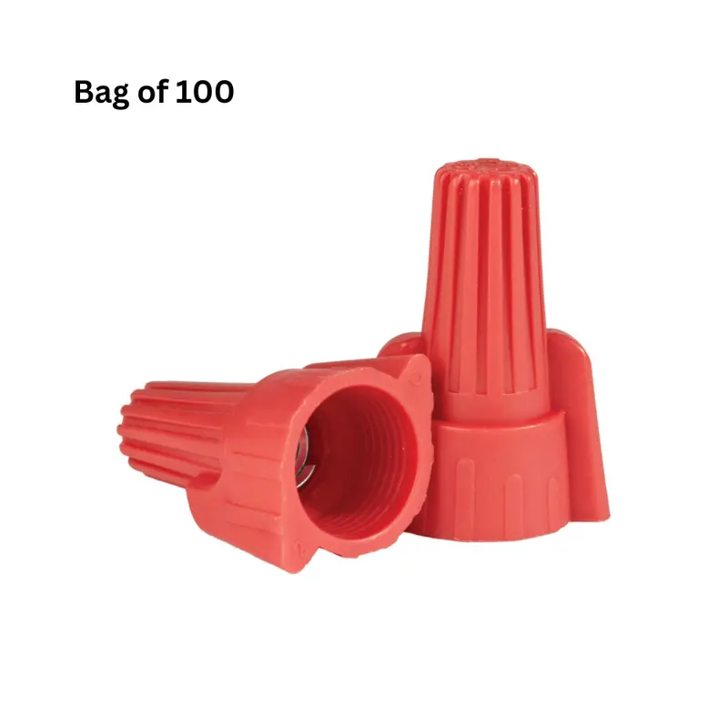 King Innovation - Red Wing Wire Connectors (100 Ct.) - 67095 1