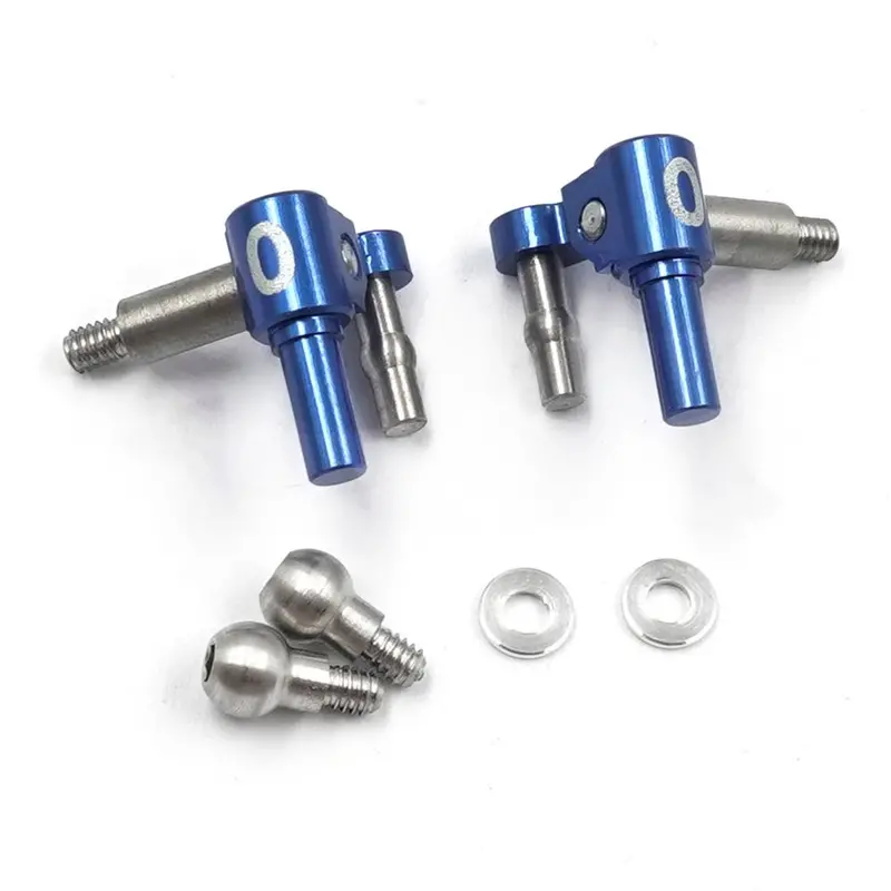 Km Racing Height Adjustable Steering Knuckle 0 Degree For Kyosho Mr-04Evo2 Kmmr04-01-0-Ha 1