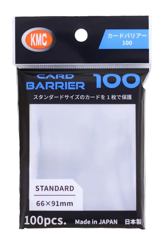 Kmc: Standard Card Barrier 100-Count 1