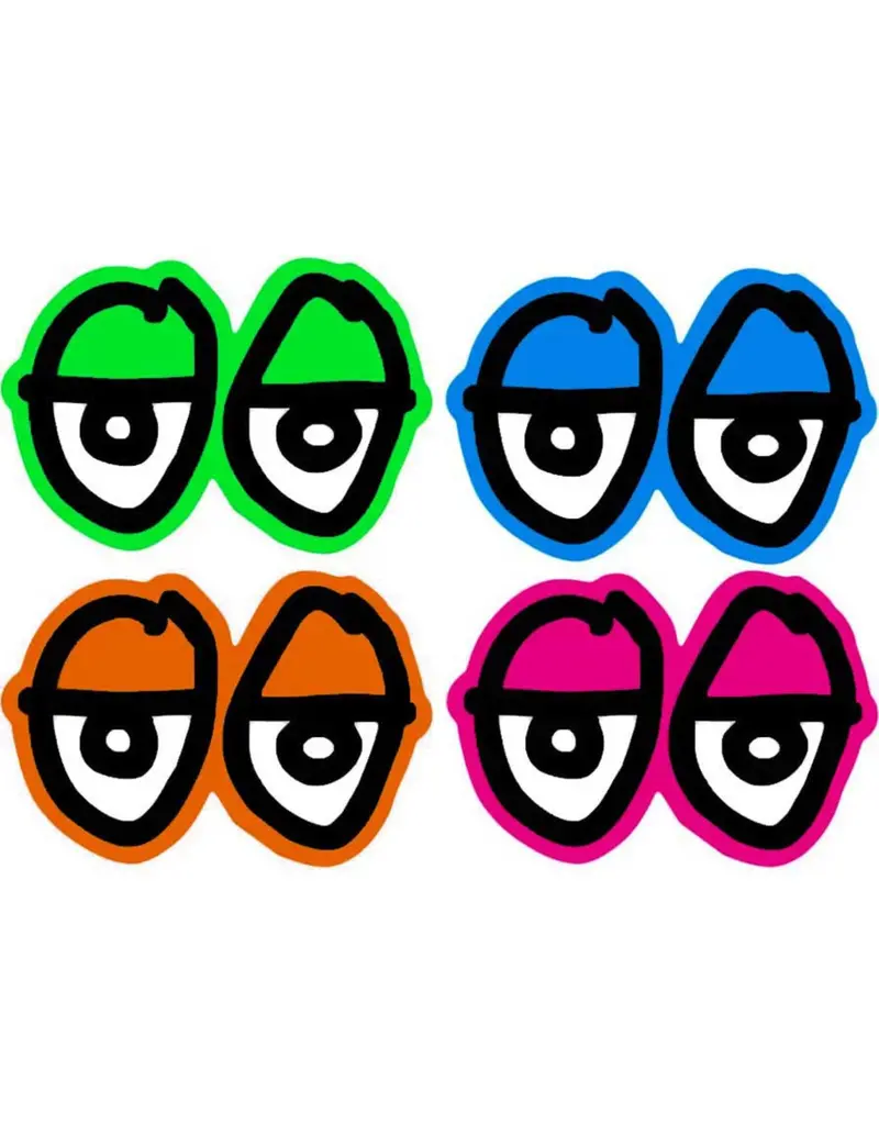Krooked Eyes Die Cut Stickers 1