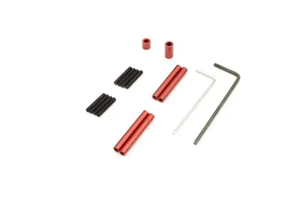 Kyosho Mini-Z 4X4 Aluminum Link Rod Set Wb120mm Mxw002r 1