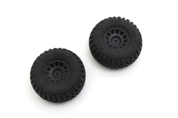 Kyosho Mini-Z 4X4 Premounted Tire/Wheel 2Pcs Interco Tire Mxth003b 1