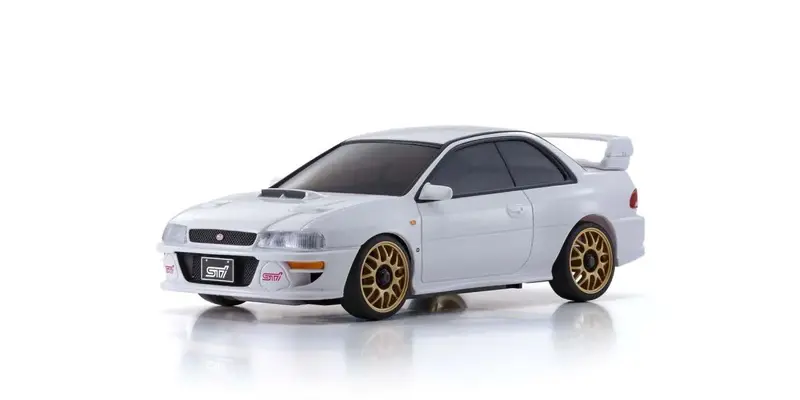 Kyosho: Mini-Z Asc Subaru Impreza 22B-Sti (White) Mzp457w 1