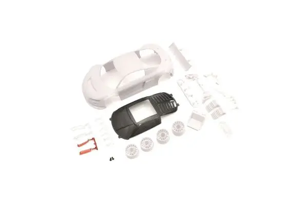 Kyosho: Mini-Z Audi R8lms Night-R White Body 1
