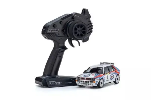 Kyosho Mini-Z Awd Lancia Delta No.4 1992 Monte Carlo Rally Winner Rtr 32655Mc 1