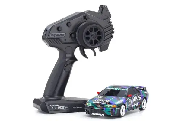 Kyosho Mini-Z Awd Ma020s Hks Skyline Gt-R (R32) 1993 #87 32652Hk Rtr 1