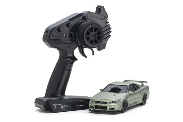 Kyosho Mini-Z Awd Nissan Skyline Gt-R R34 V.Specⅱnur Millennium Jade 32624Mj 1