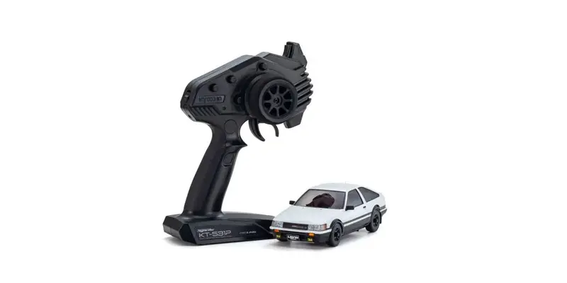 Kyosho: Mini-Z Awd Toyota Corolla Levin Ae86 (White/Black) 1
