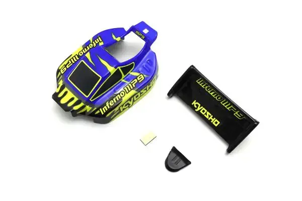 Kyosho Mini-Z Buggy Body Set (Inferno Mp9 Tki3/Blue/Yellow) Mbb03bly 1