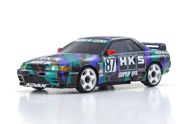 Kyosho Mini-Z Ma-020 Hks Skyline Gt-R (R32) 1993 #87 Mzp482hk Body Set 1