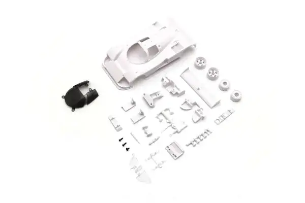 Kyosho Mini-Z Mazda 787B White Body Set (W/Rim For Rwd) Mzn225 1