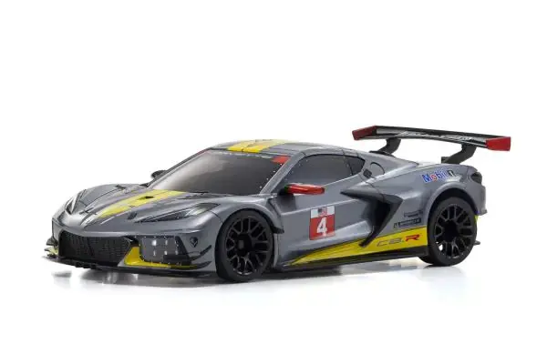 Kyosho Mini-Z Mr-03W-Mm Chevrolet® Corvette® C8.R Gunmetal  Bodymzp244gm 1