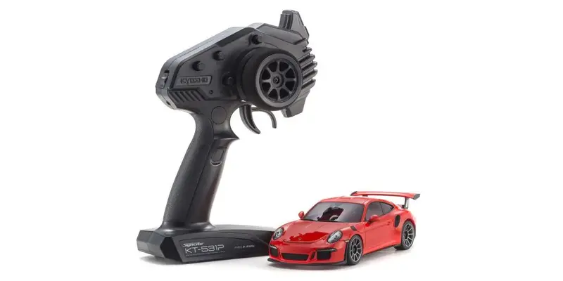 Kyosho: Mini-Z Mr-04 Rwd Porsche 911 Gt3 Lava Orange 1
