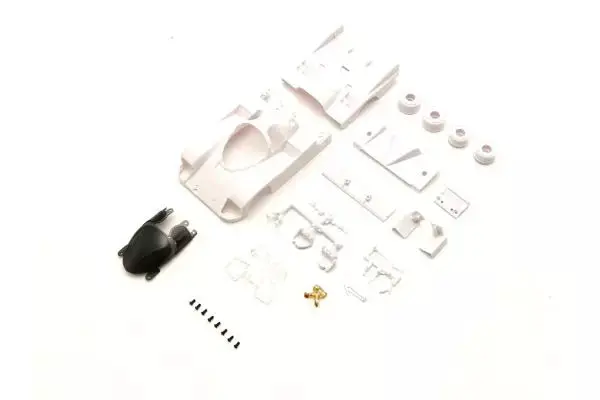 Kyosho Mini-Z Porsche 962 C Coupe Lh White Body Set (W/Rims) Mzn233 1