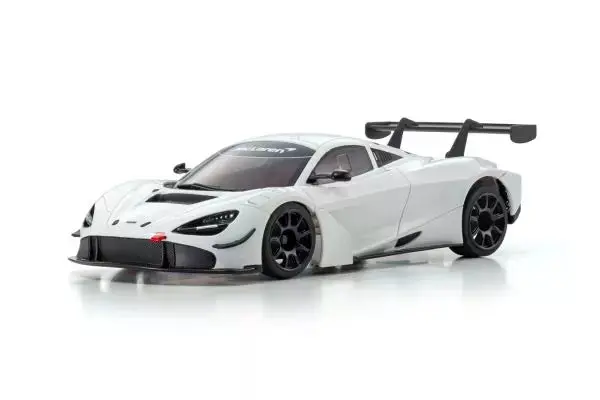 Kyosho Mini-Z Rwd Asc Mr04w-Mm Mclaren 720S Gt3 Body White Mzp255w 1