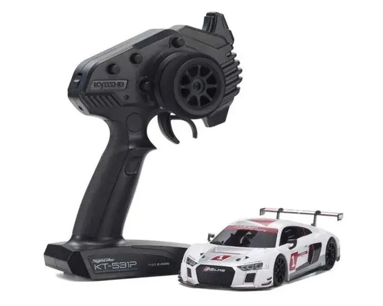 Kyosho: Mini-Z Rwd Mr-04 Readyset Audi R8 Lms 2015 “White” 32357As 1