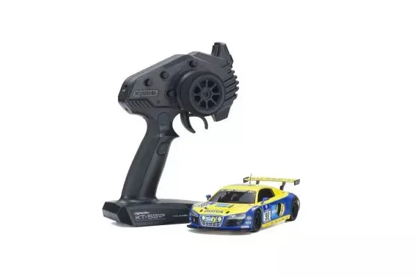 Kyosho Mini-Z Rwd Mr-04 Readyset Audi R8 Lms Phoenix Racing Nbr 2010 #98 32371Bt 1