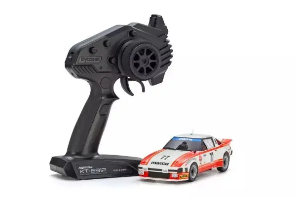 Kyosho Mini-Z Rwd Mr-04 Readyset Mazda Savanna Rx-7 (Sa22c) "1979 Daytona Car No.77" Rtr 32365R 1