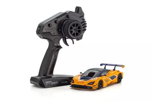 Kyosho Mini-Z Rwd Mr-04 Readyset Mclaren 720S Gt3 Orange  32364Or 1