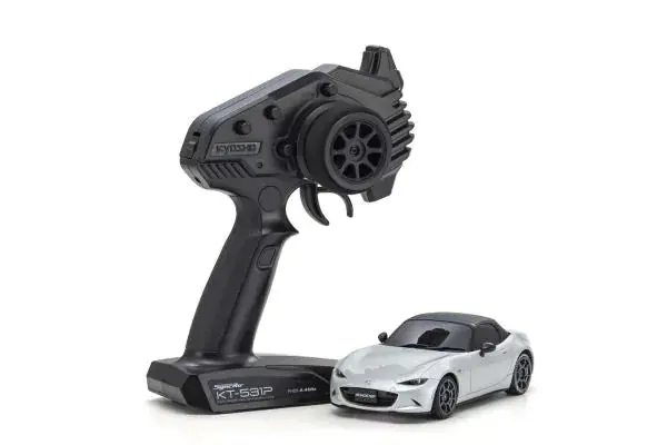 Kyosho Mini-Z Rwd Readyset Mazda Roadster Ceramic Metallic 32341Pw 1