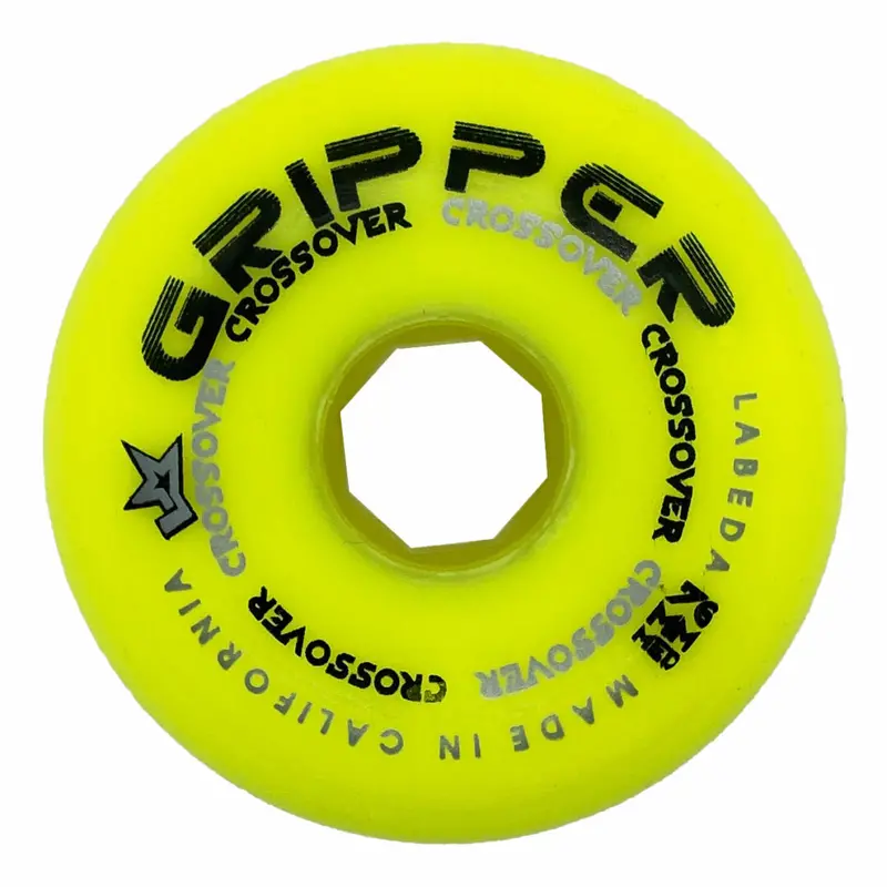Labeda Gripper Medium Roller Hockey Wheel – Yellow 1