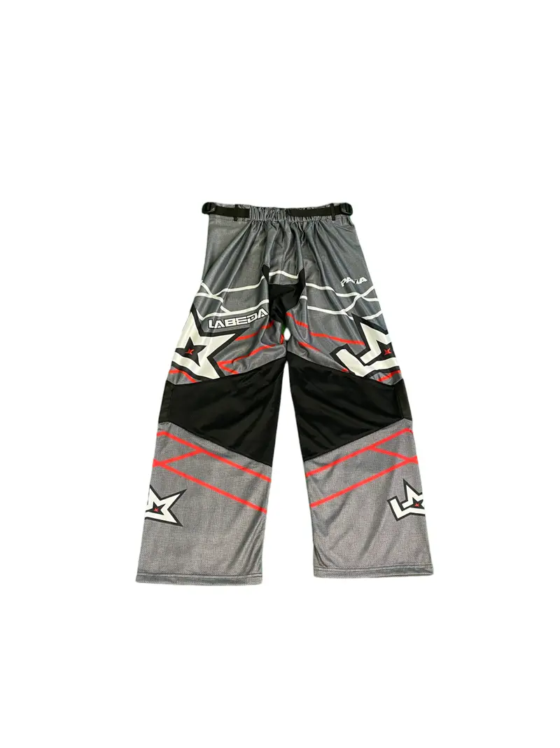 Labeda Hockey Pant 2017 Pama 7.2 Jr - Black & Red 1